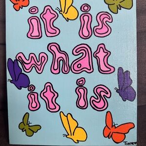 Colorful Butterfly Art Canvas